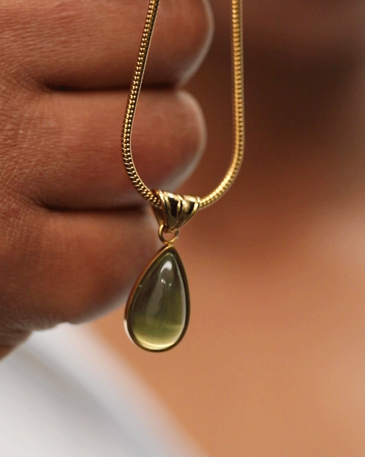 Colgante con Forma de Gota de Agua