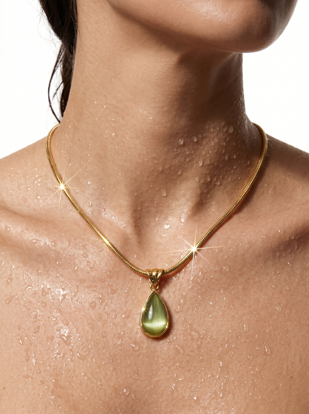 Colgante con Forma de Gota de Agua