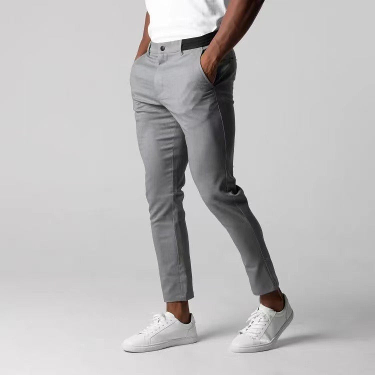 Chino Elástico Premium Negro
