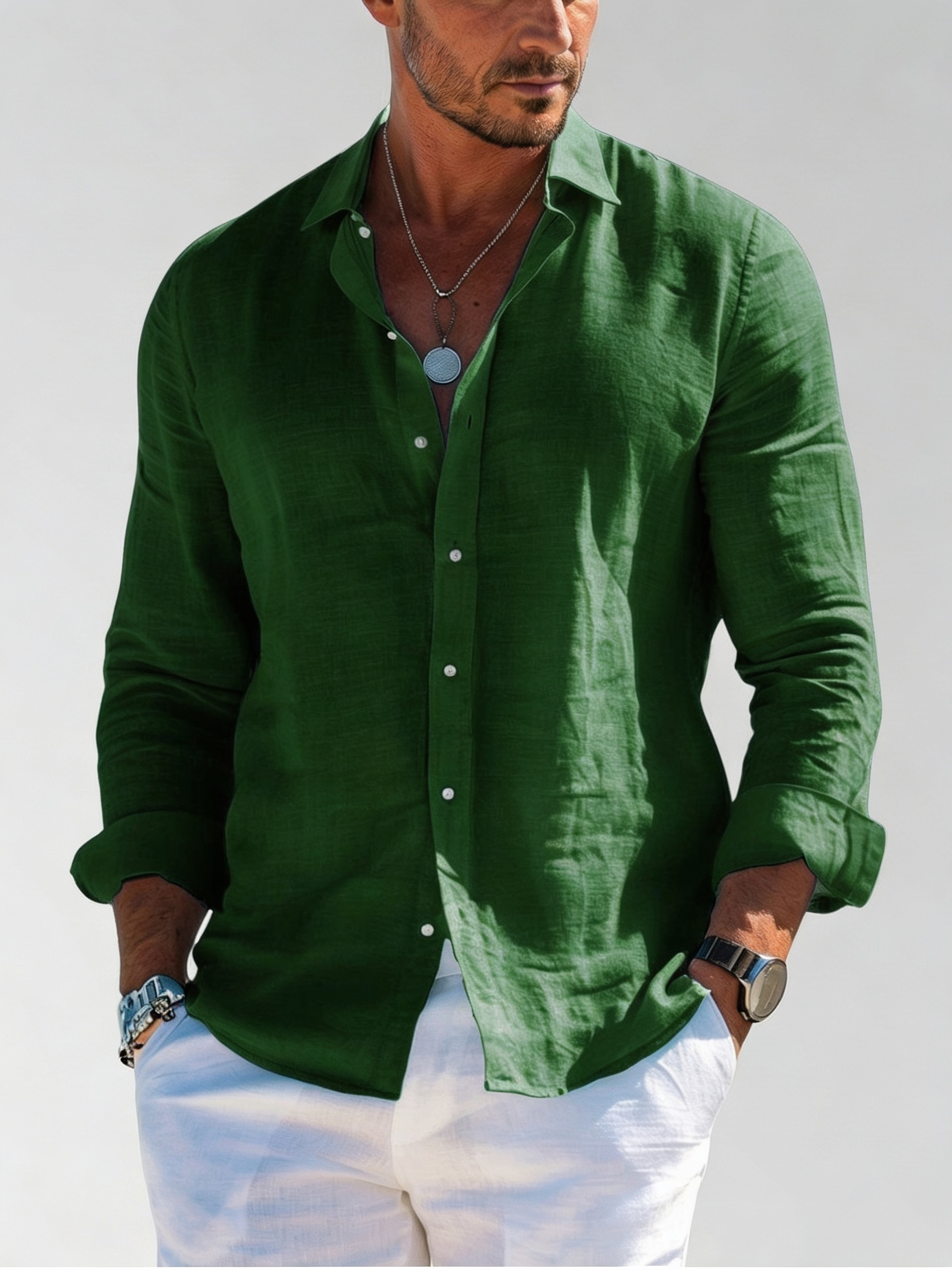 CHRISTOFER | CAMISA VERANIEGA DE CORTE HOLGADO