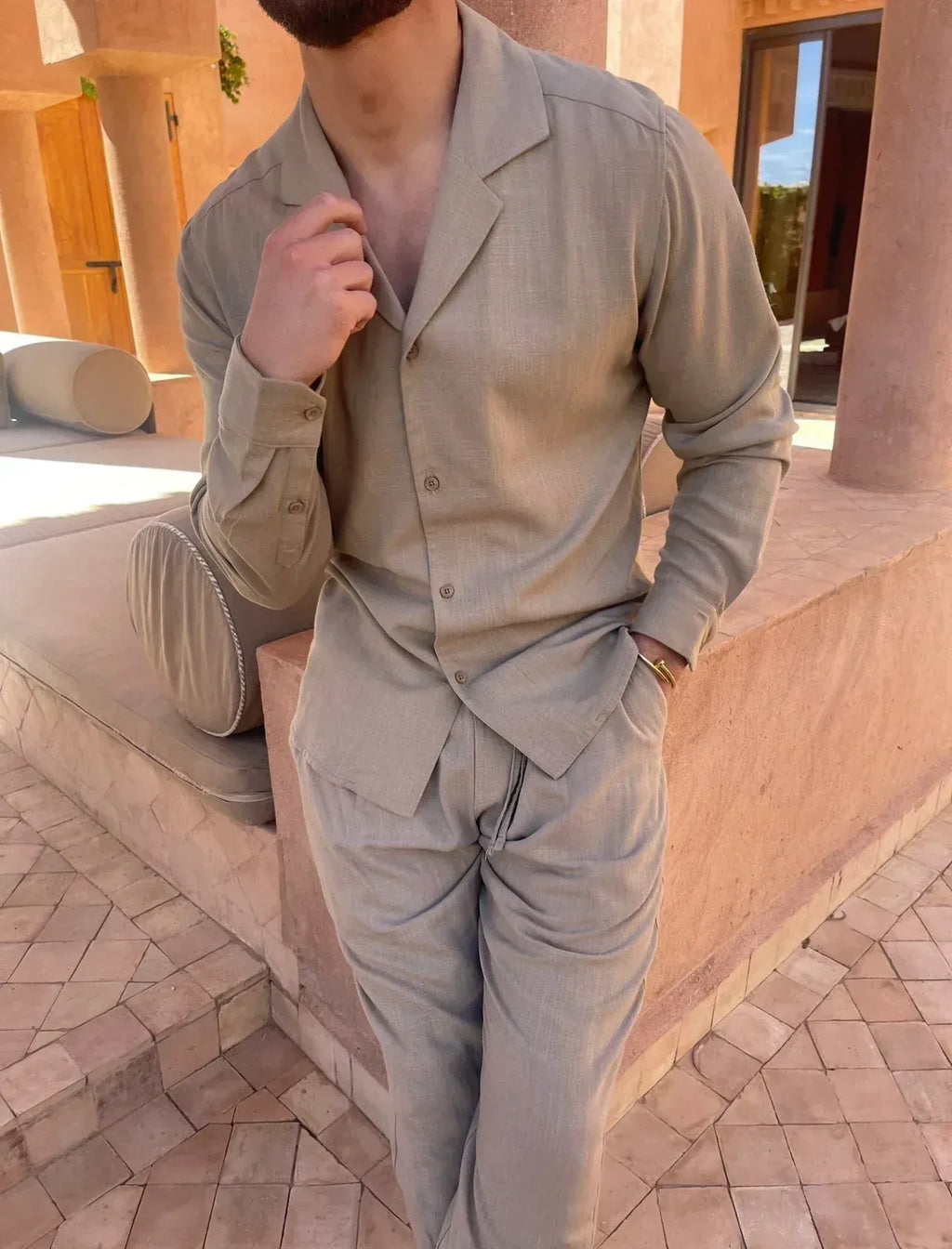 JOSÉ™ | CONJUNTO DE LINO PREMIUM