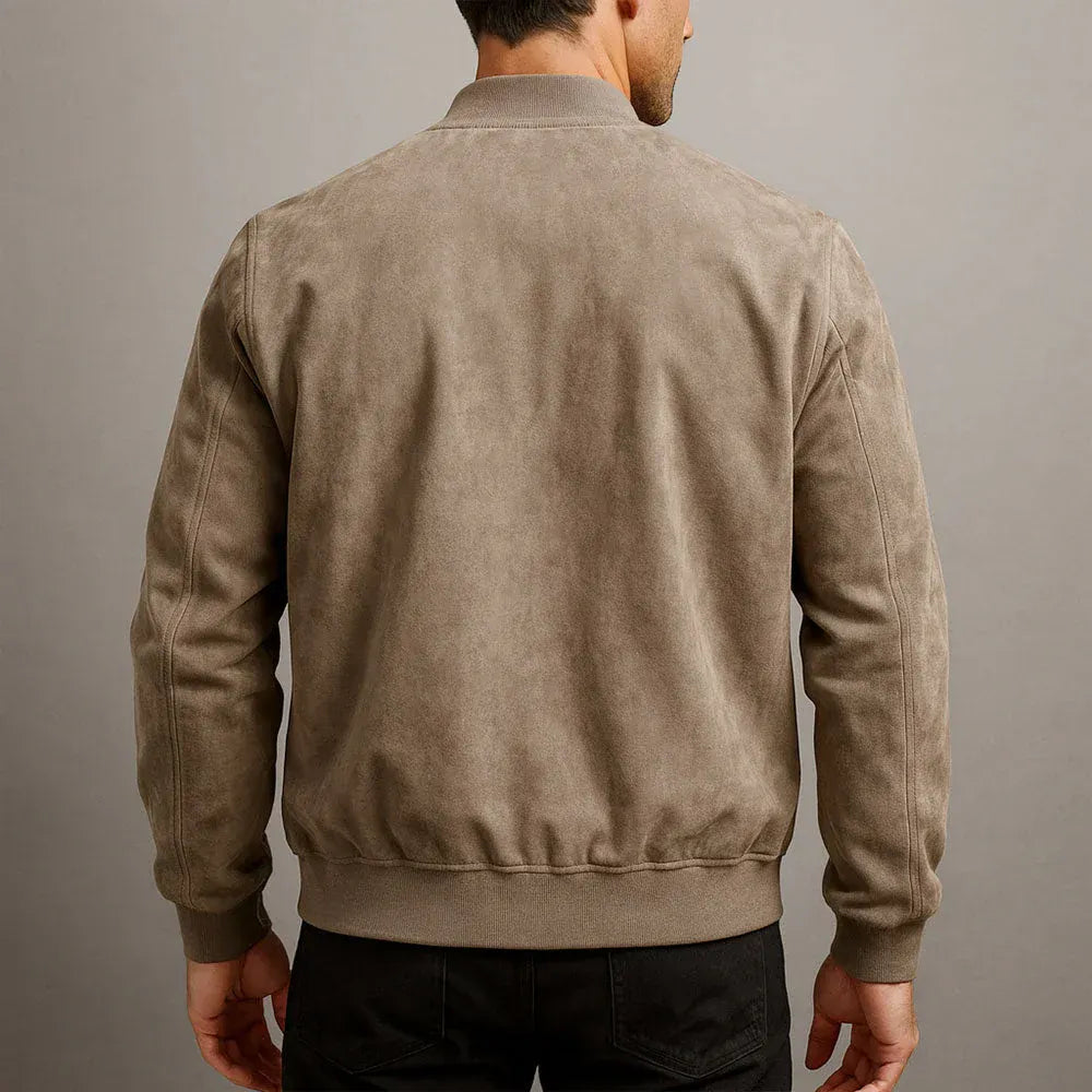 Riviera — Chaqueta de Ante Italiana