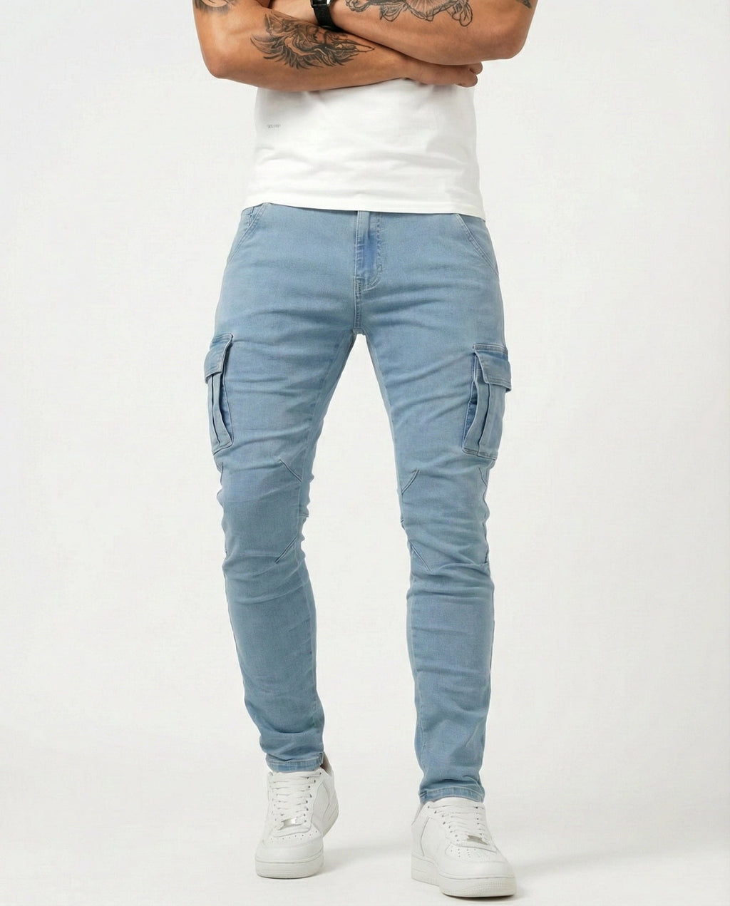 Pantalón - Cargo Marino Elástico