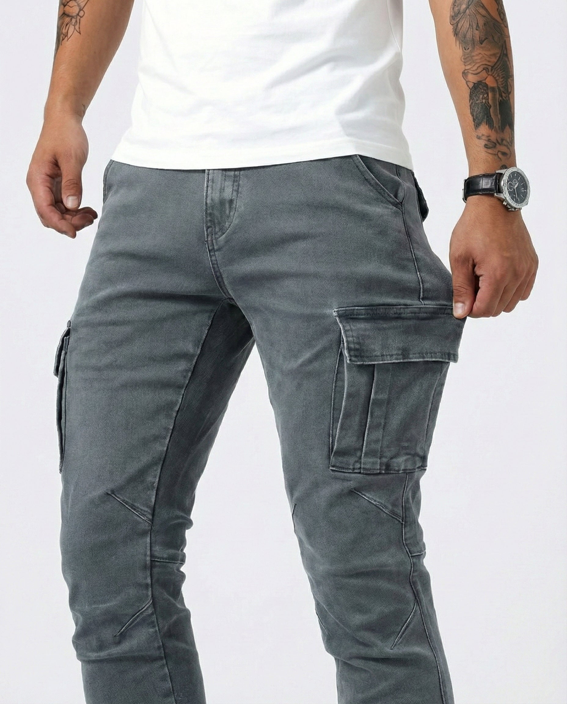 Pantalón - Cargo Marino Elástico