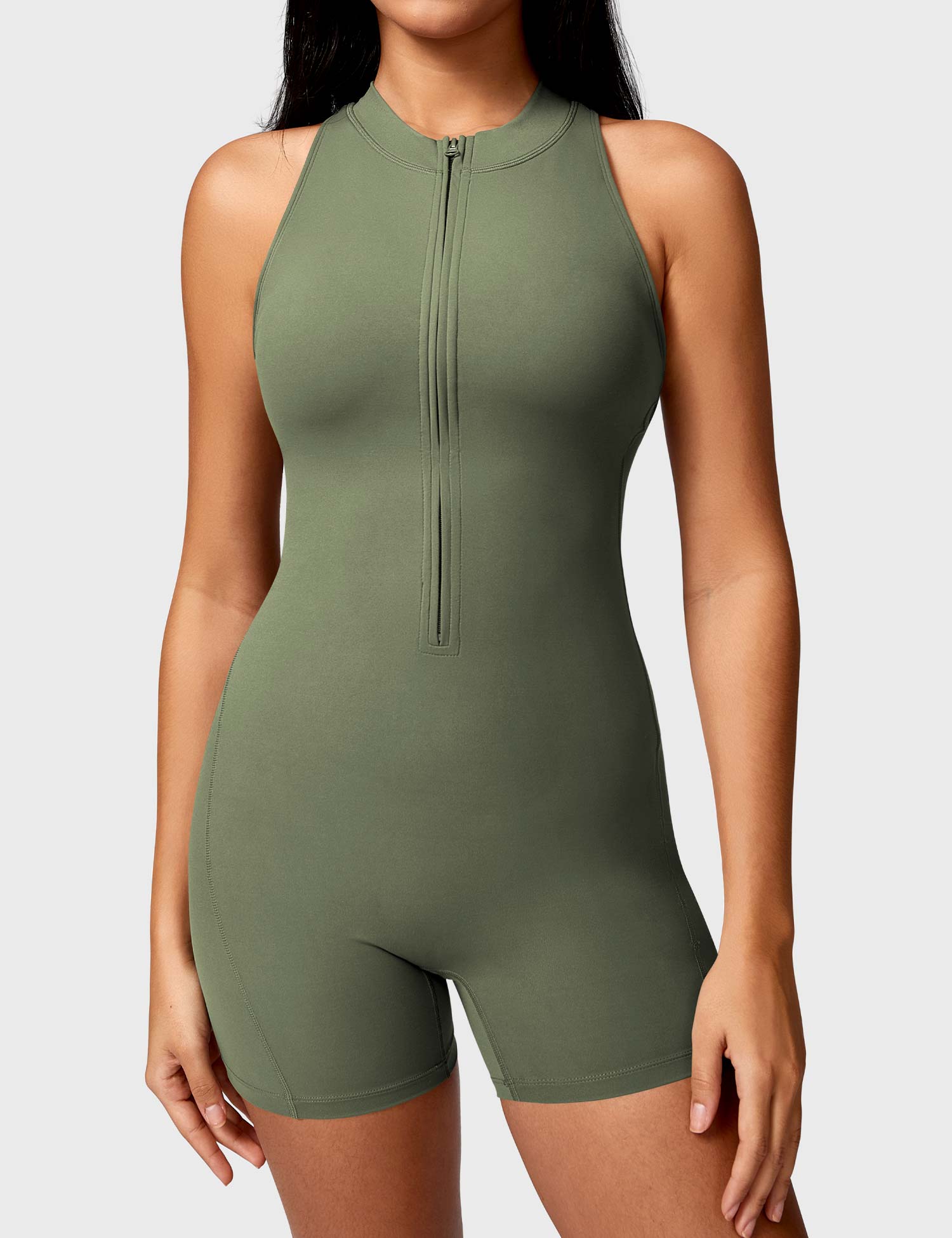 Body Con Cremallera