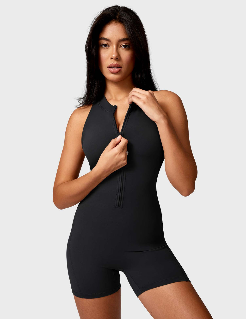 Body Con Cremallera
