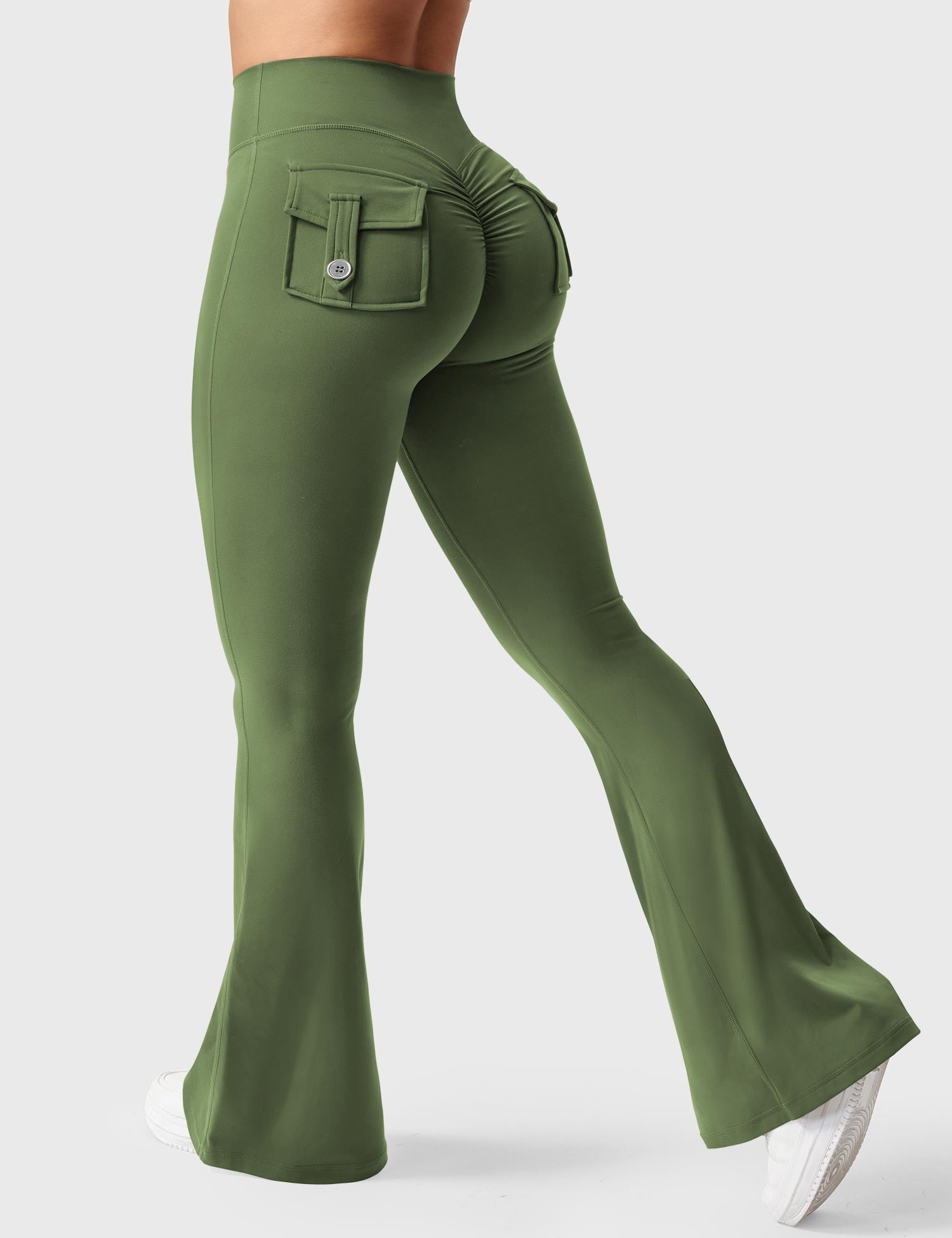 Leggings acampanados - Con Bolsillos