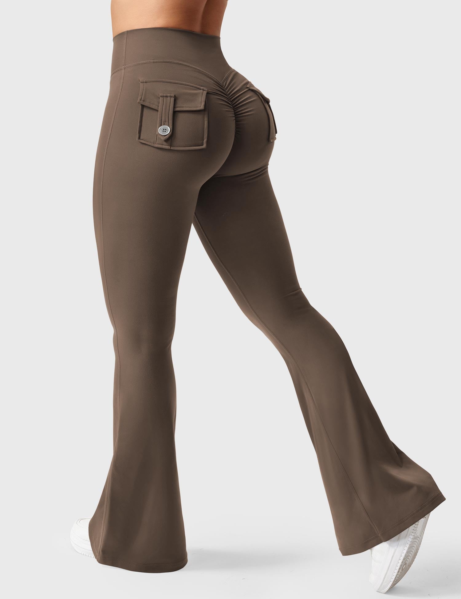 Leggings acampanados - Con Bolsillos