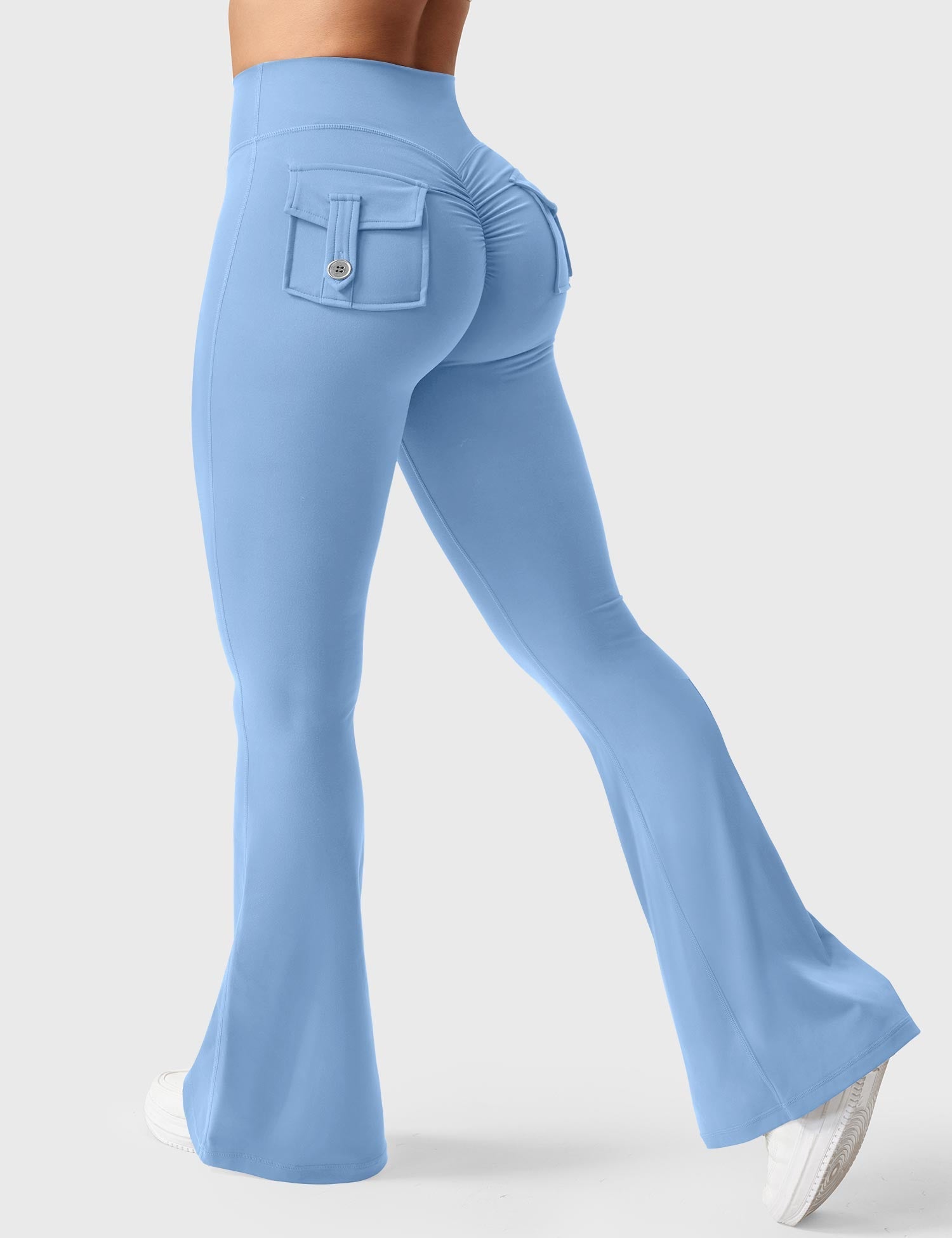 Leggings acampanados - Con Bolsillos