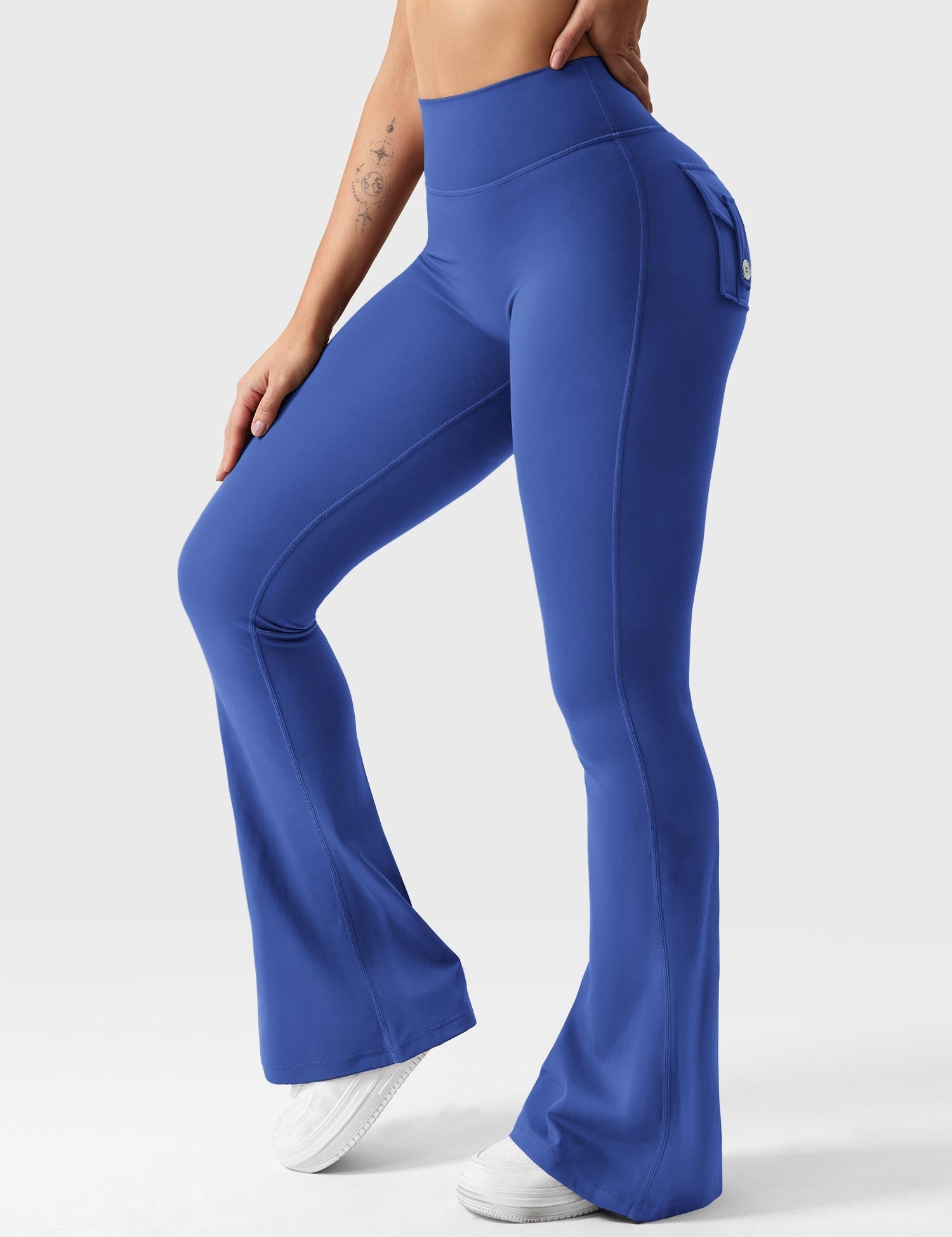 Leggings acampanados - Con Bolsillos